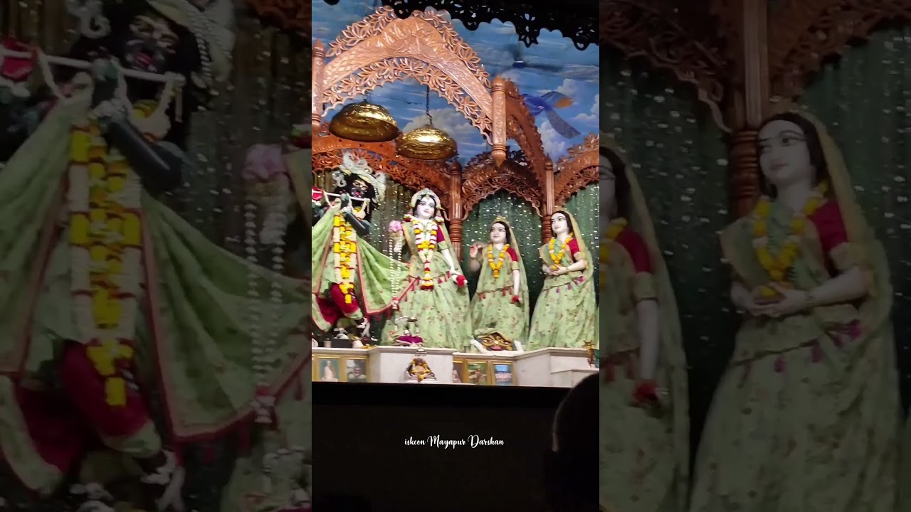 Mangal Aarti Darshan Mayapur Iskcon ❤️