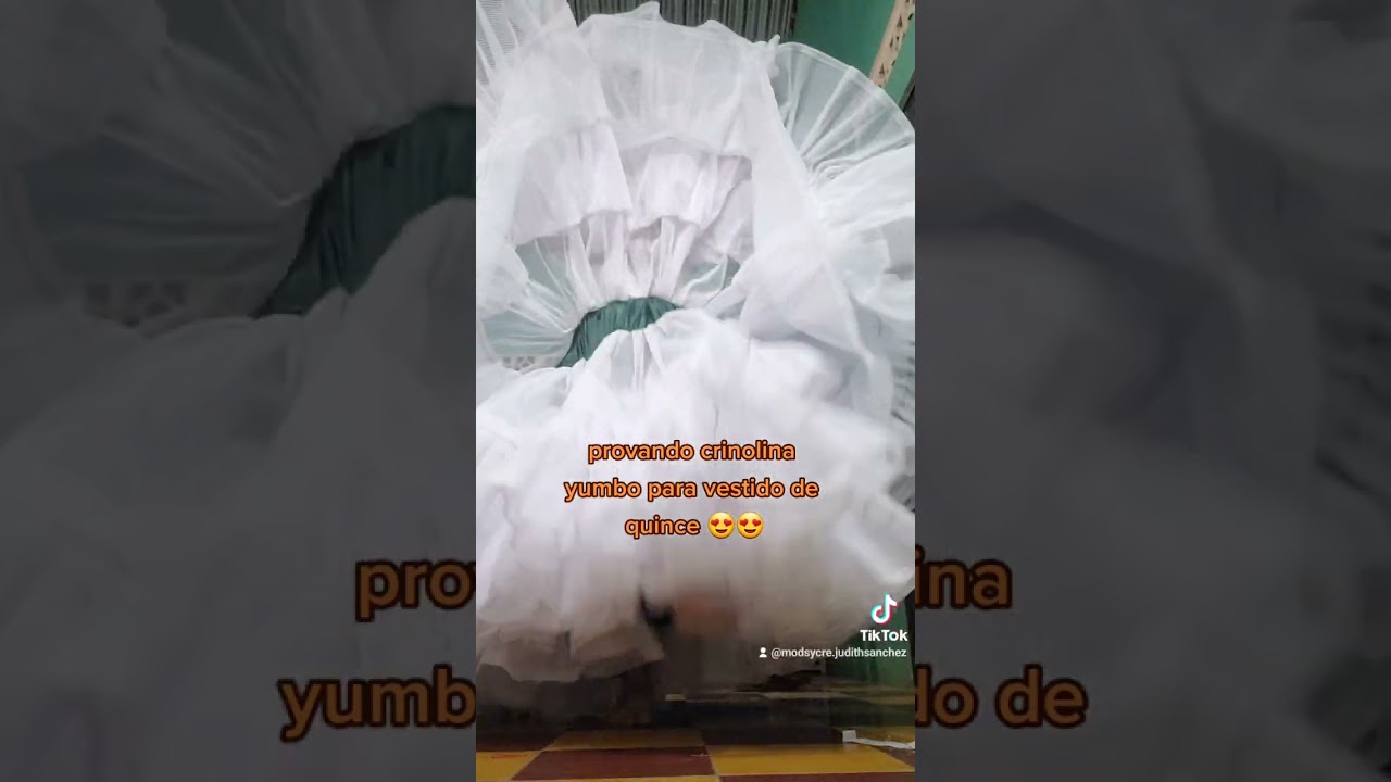crinolina de cancan sin aros