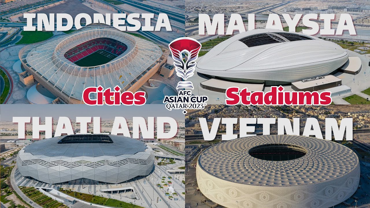 AFC Asian Cup 2023 | TỔNG QUAN VỀ 9 SÂN VẬN ĐỘNG