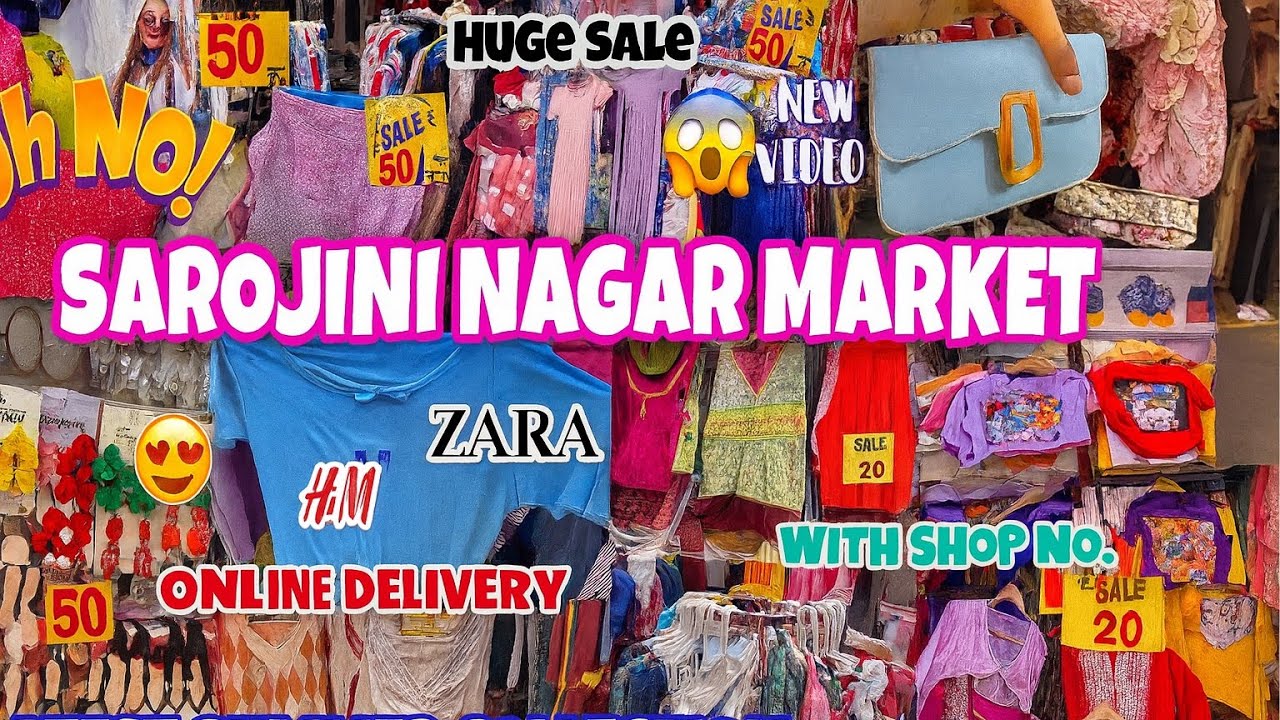 Sarojini nagar winter collection 2025 🛍️🛒