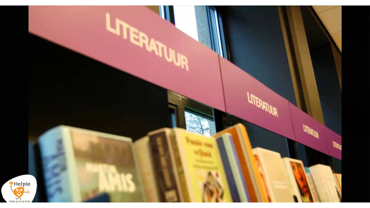Zoek een boek in de bibliotheek!
