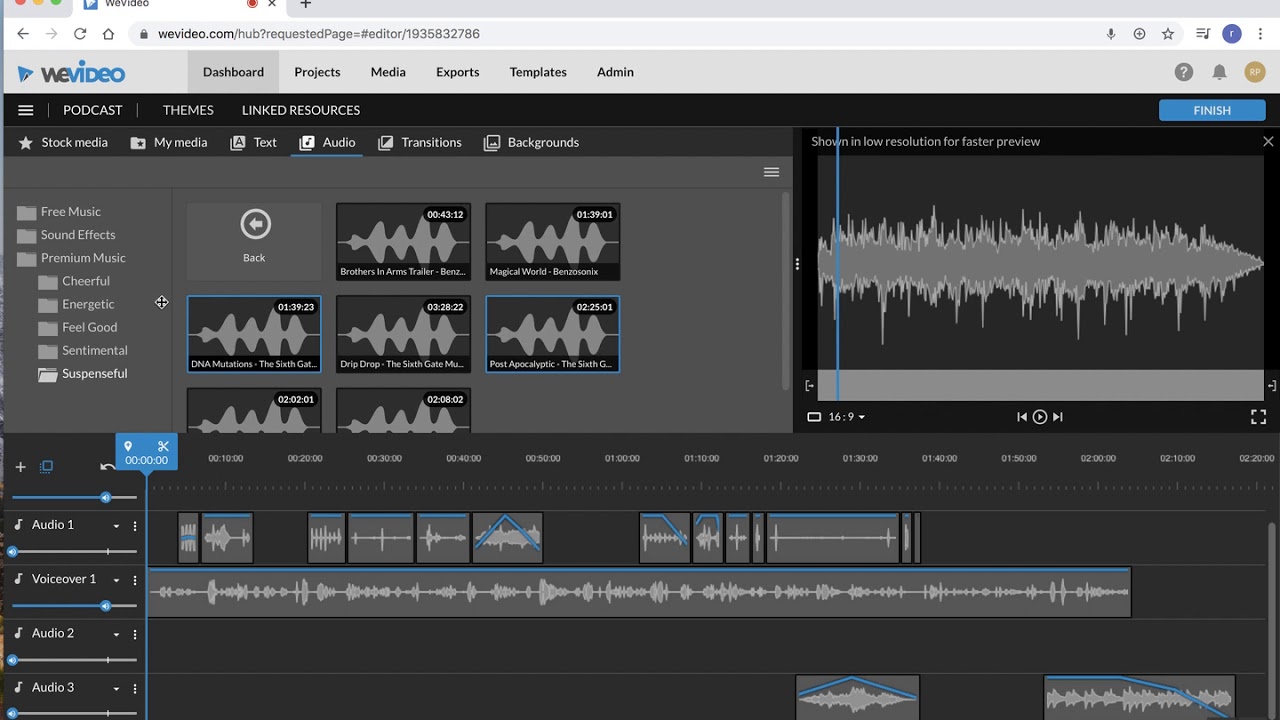 LYDFORTELLING WEVIDEO. DEL 2 AV 2
