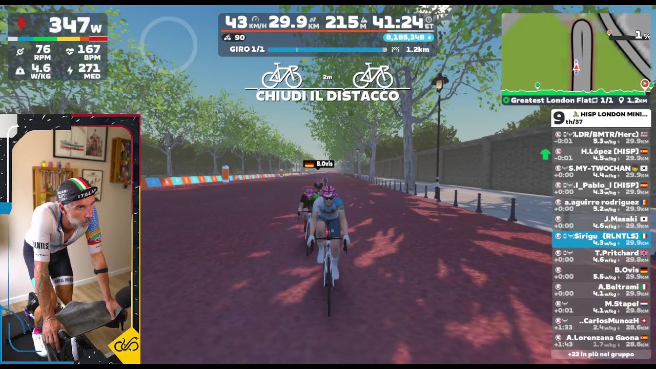 HISP London mini tour - Stage 1 - Greatest London Flat #zwift