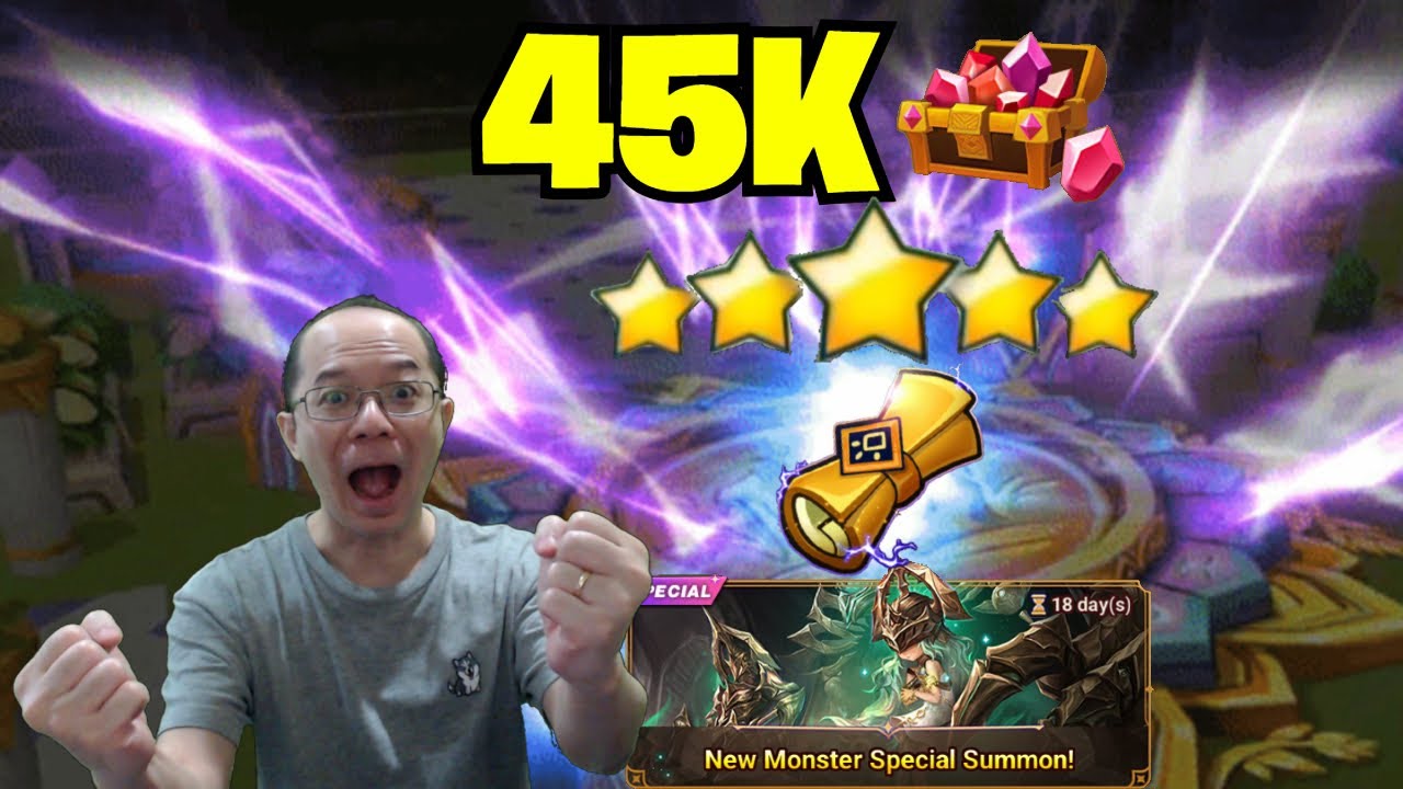 I Spent 45,000 Crystals, and This Is What I Got (Summoners War)