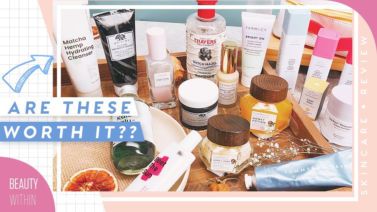Reviewing MOST Hyped & Popular Skincare Products: Drunk Elephant, Farmacy, Krave & More! (Pt. 1)