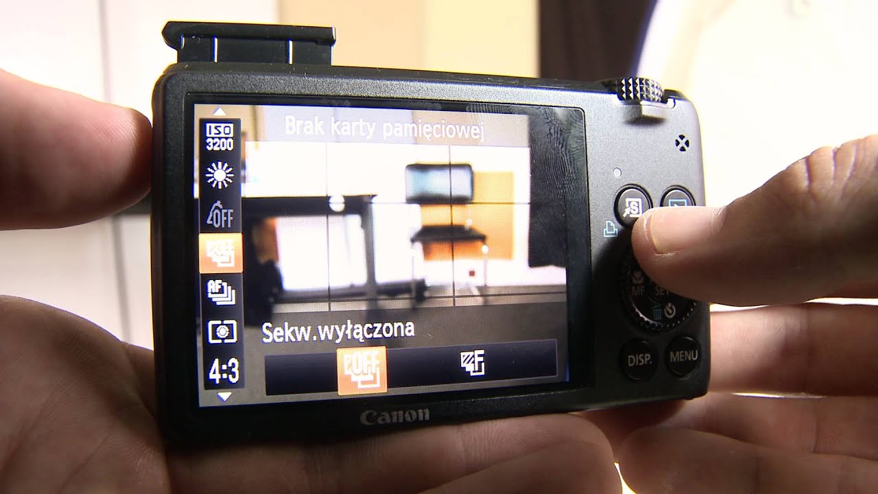 Canon Powershot S95 - test PC World