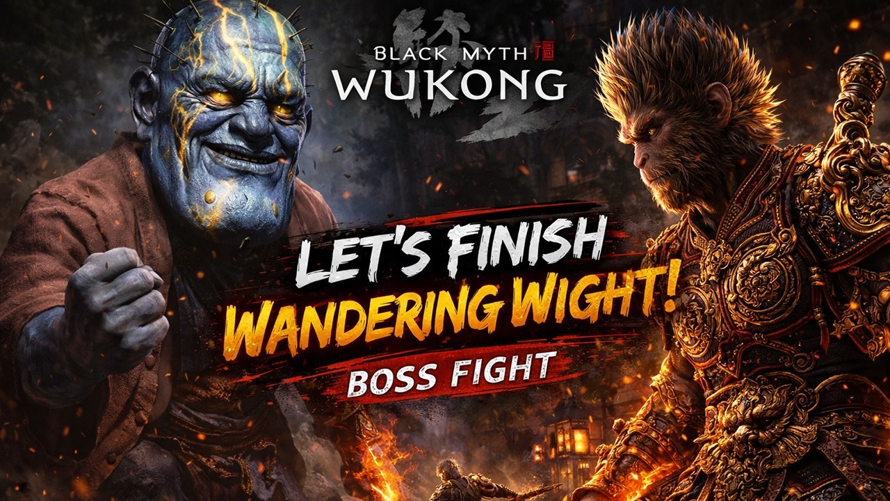 WE MADE WANDERING WHITE CRY 😳💀 |Black Myth Wukong 😱 | Hardest Early Boss?🔥    #gamingcommunity