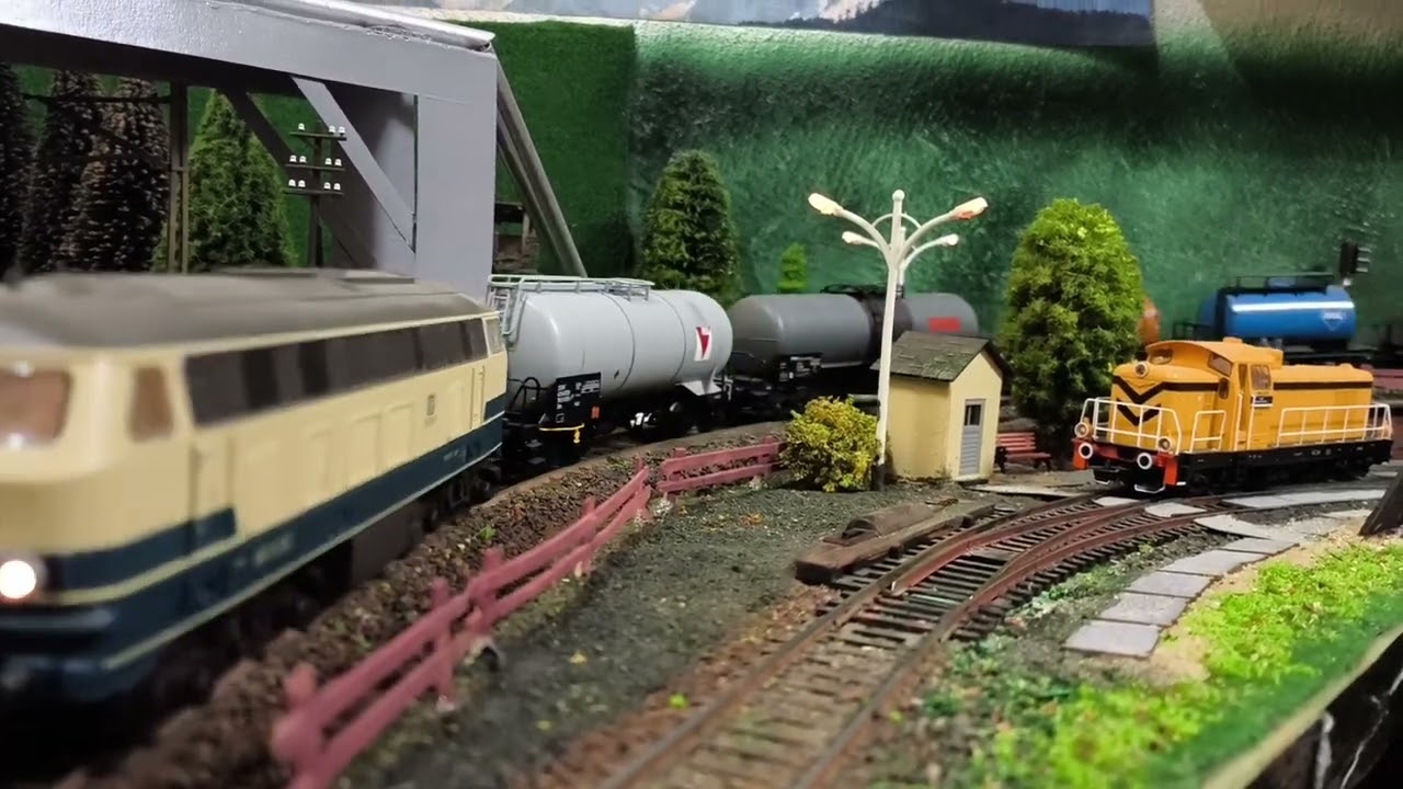 Br218 - 129-5 DB Piko + cysterny Piko Roco Sachsenmodelle cz.1/4 🚂🚅