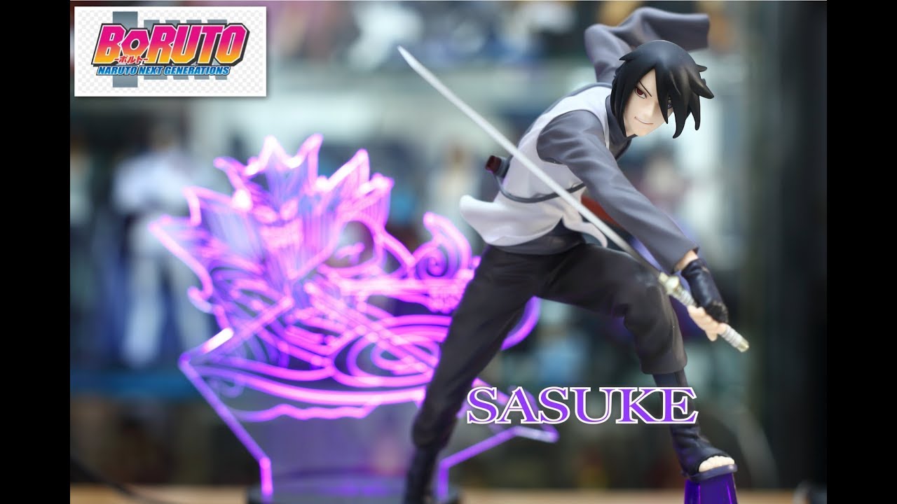 Unboxing Sasuke Uchiha figure -G.E.M BORUTO- with Susanoo lamp