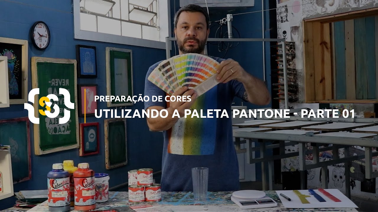 Como criar cor na serigrafia com a paleta Pantone - Parte 1