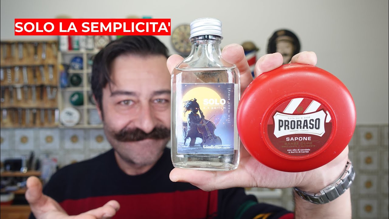 LA SEMPLICITA' NELLA RASATURA  - PRORASO ROSSA - ROCKWELL 6 C GUN METAL