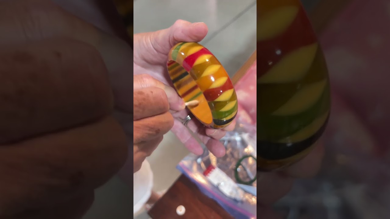 Are the Bangles Bakelite?? | We Tested Them | #bakelite