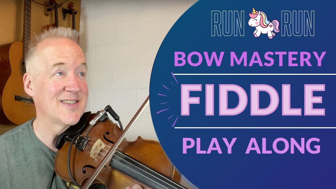 How to Play Fiddle Shuffle Bowing | Play Along lesson