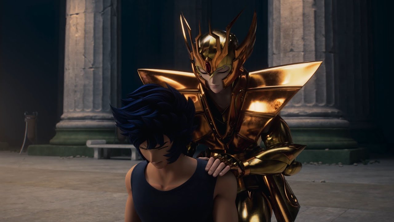 SAINT SEIYA LATINO SHAKA PIDE AYUDA A MU DE ARIES - BATALLA POR EL SANTUARIO 2024 EPISODIO 10