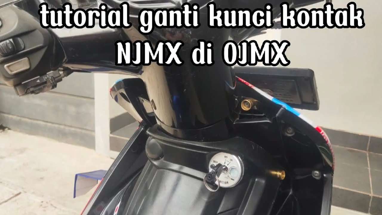 tutorial ganti kunci kontak Jupiter MX new di Jupiter MX old