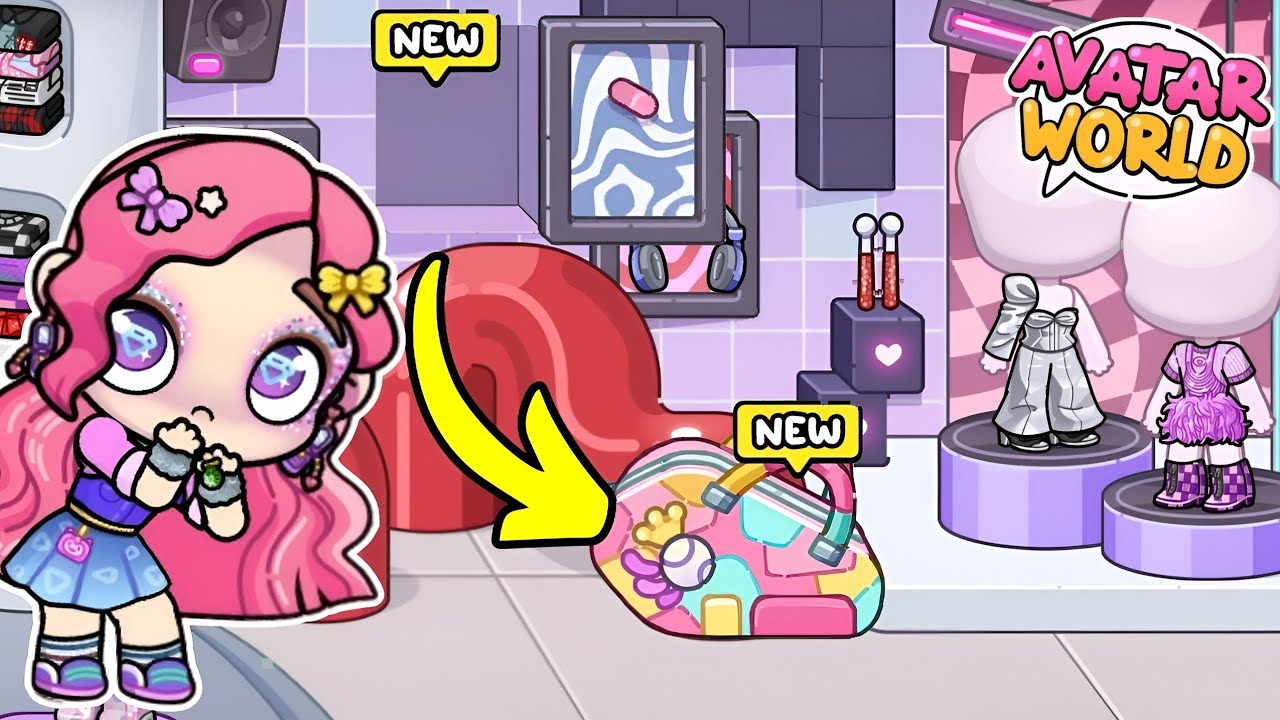 THIS HIDDEN BAG IS SO COOL!? // NEW SECRET BAG! // AVATAR WORLD SECRETS // GAMEAVATARS // PAZU 