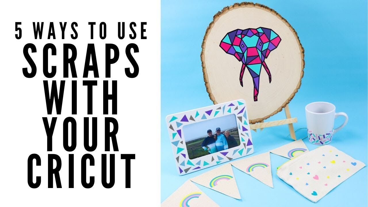 5 Cricut Ideas for Scrap Vinyl and Iron-on Pieces