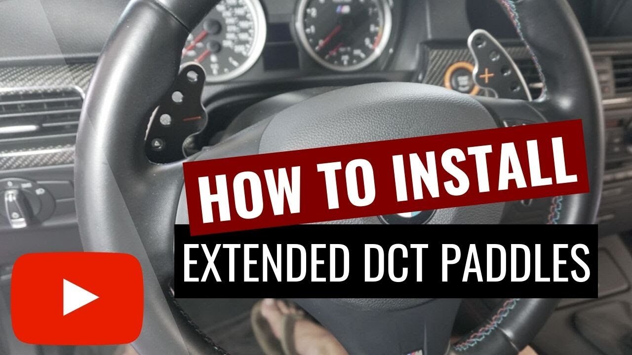 Coolest Paddle Shifters Ever! | BMW E9X M3 Extended DCT Paddles