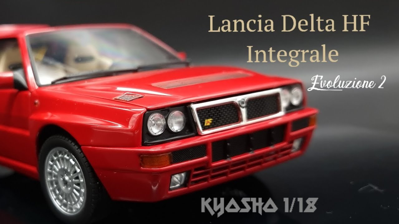 Lancia Delta HF Integrale Evoluzione 2 (1993) - Kyosho 1/18 diecast model car