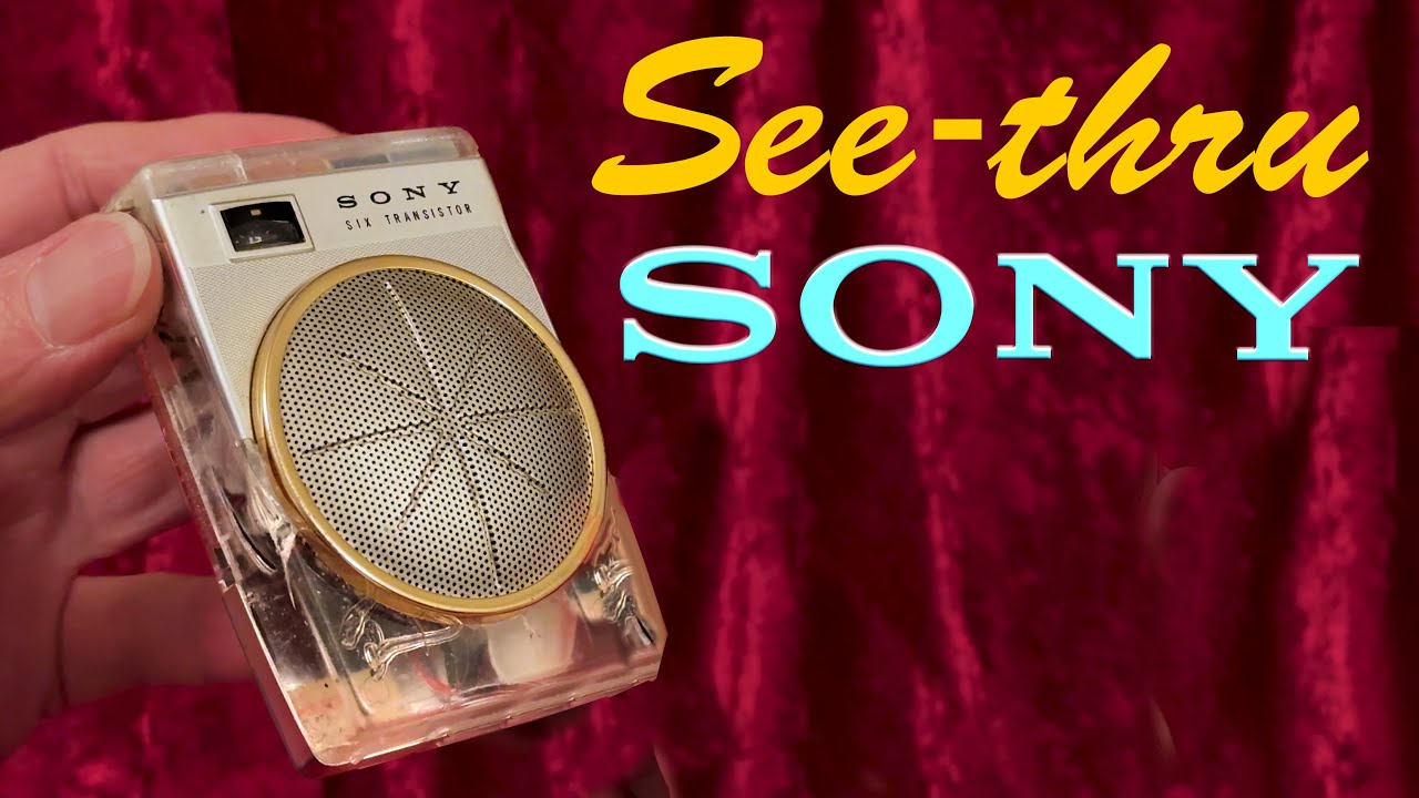 Редкий транзисторный радиоприёмник Sony TR-620 в идеальном состоянии! Это прототип или дилерская ...