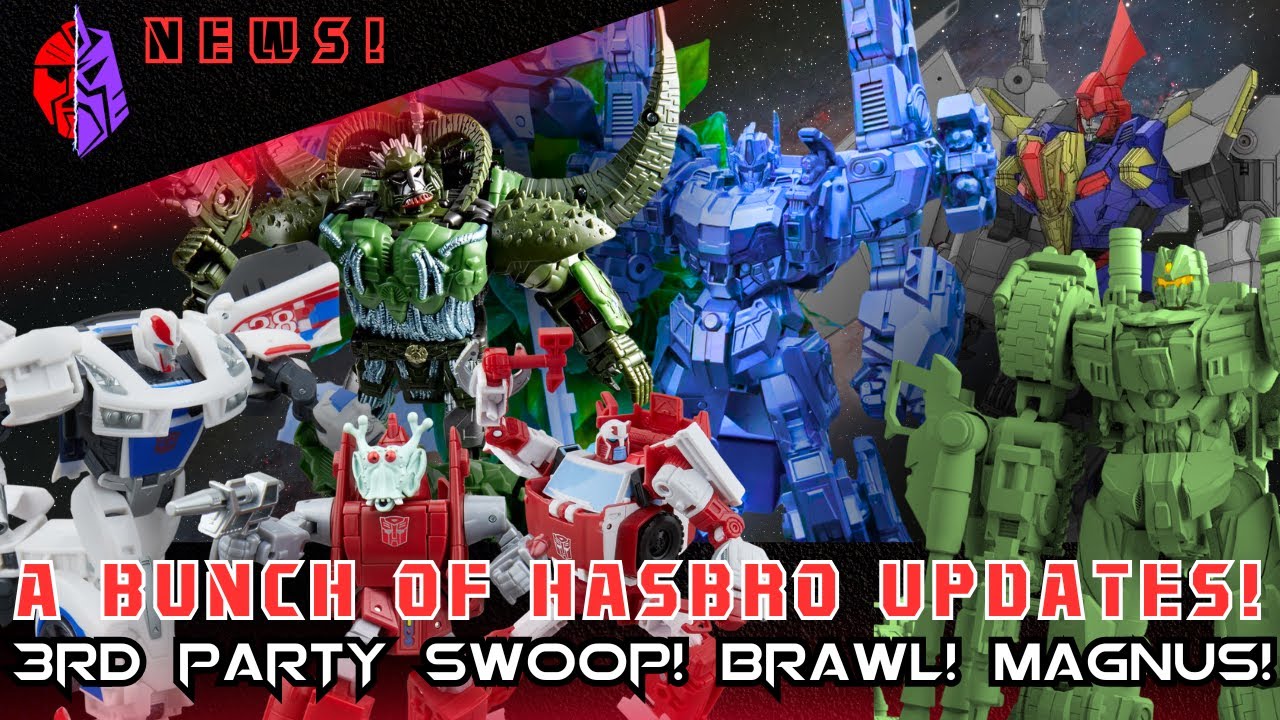A TON of Hasbro and 3rd Party News! Magnus! Dinobots! Combiners! And Much More!