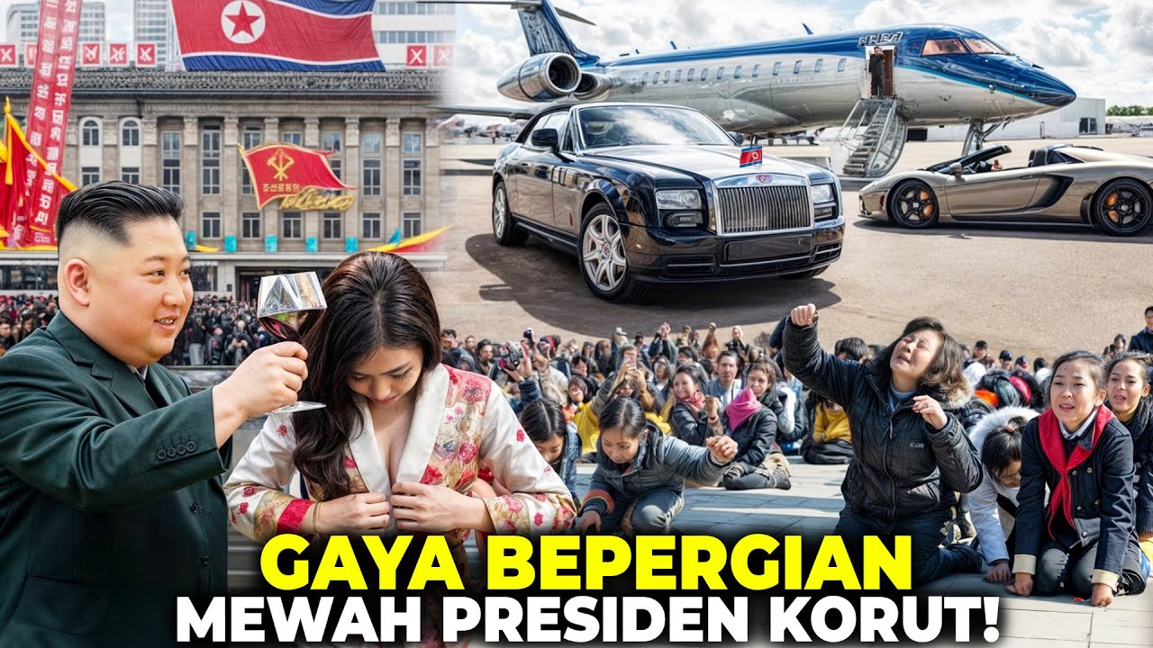 Kim Jong Un Mah Bebas! Sehari Melihat Perjalanan Super Gila Presiden Korea Utara Saat Bepergian