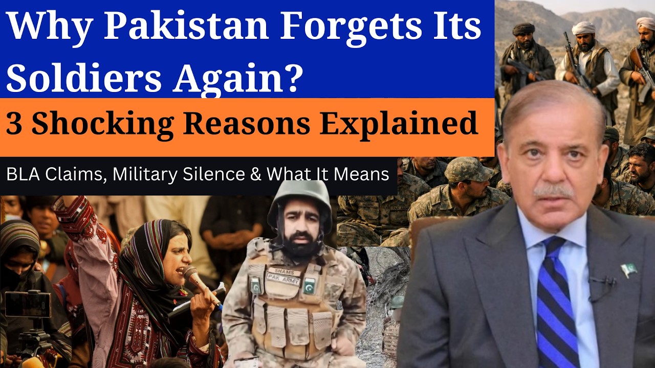 When Pakistan Forgets Its Soldiers Again! | Balochistan Latest Update | Decoding Affairs