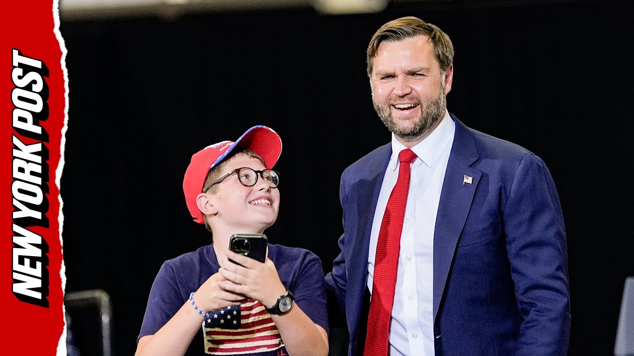 Adorable Moment Young Boy Asks JD Vance for a Photo After Revealing He Skipped School