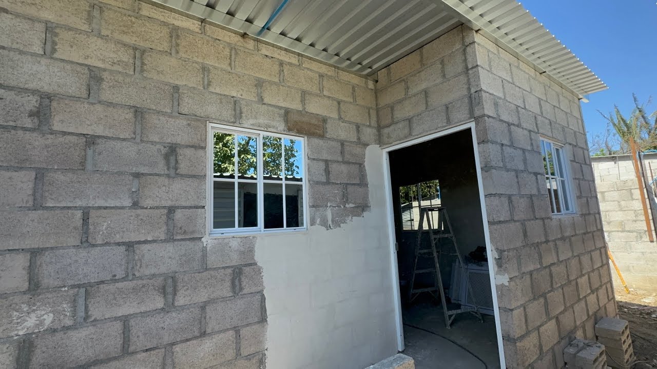 🔵Instalación de ventanas/Más avances de decoblok en la NUEVA CASA de William y familia 🇸🇻CASA #55🏠