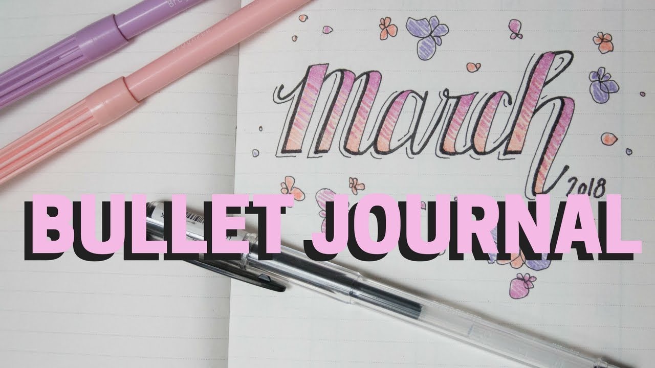 Március | BULLET JOURNAL | Panni