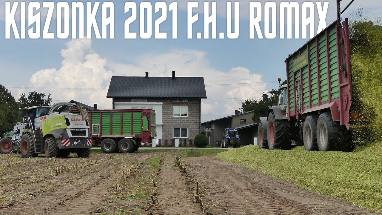 🌽Kiszonka 2021 💚 Claas jaguar 940 & 6x ciągników [ROMAX]
