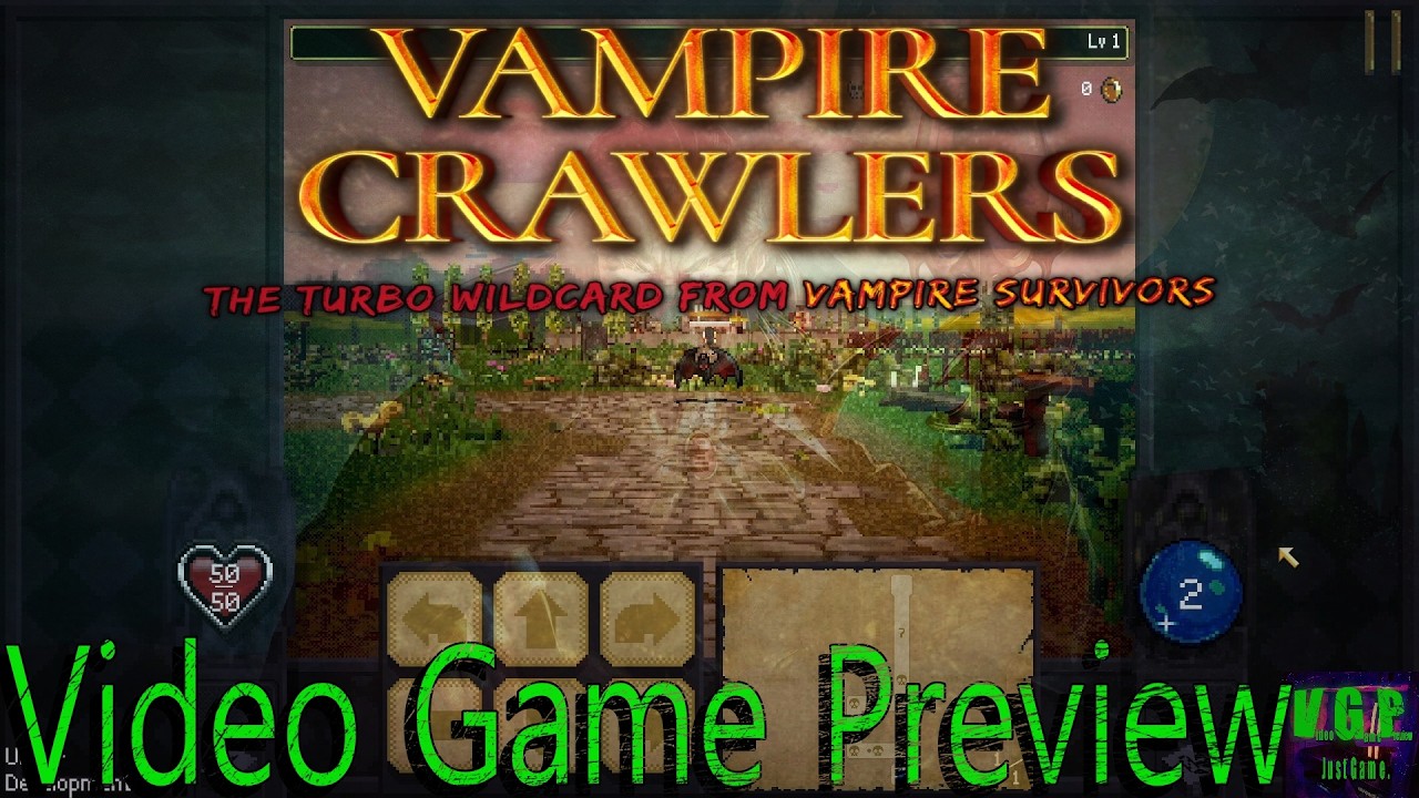 Vampire Crawlers: The Turbo Wildcard from Vampire Survivors - Preview - Demo (no commentary) - Indie