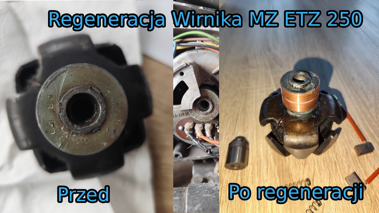 Regeneracja Wirnika MZ ETZ 250