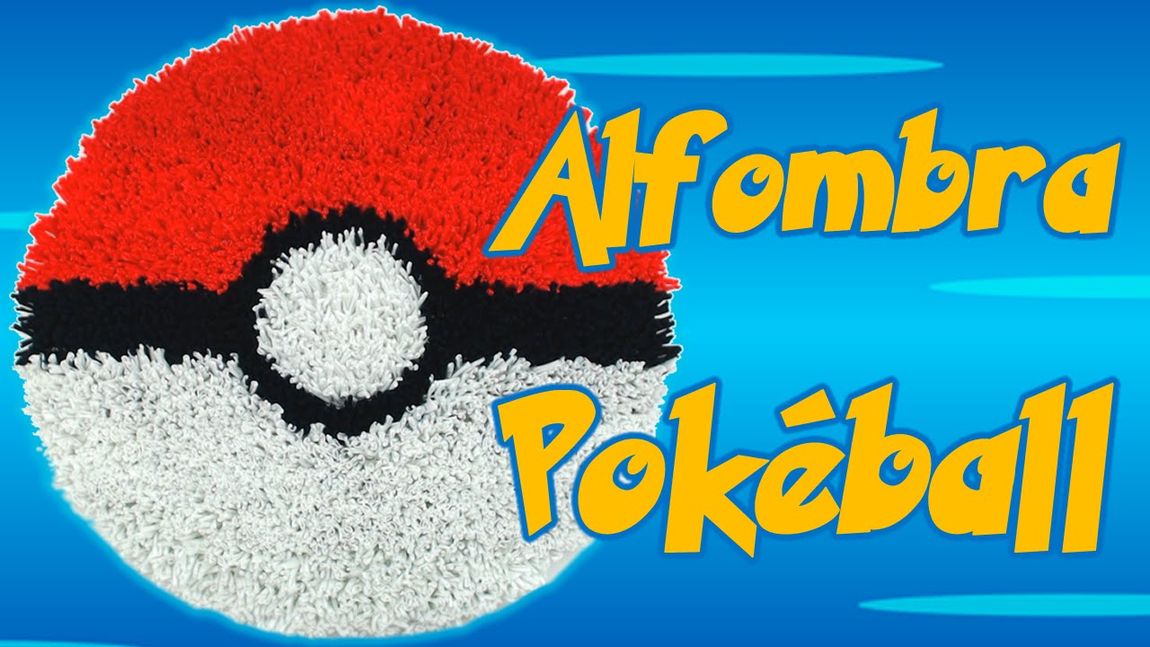 Alfombra Pokémon Pokéball, cómo se hace | Te Digo Cómo
