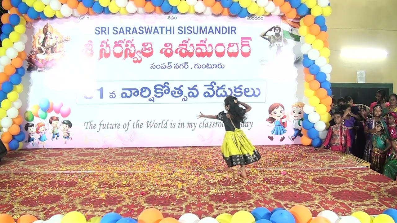 # dance performance by LKG girl dharnika