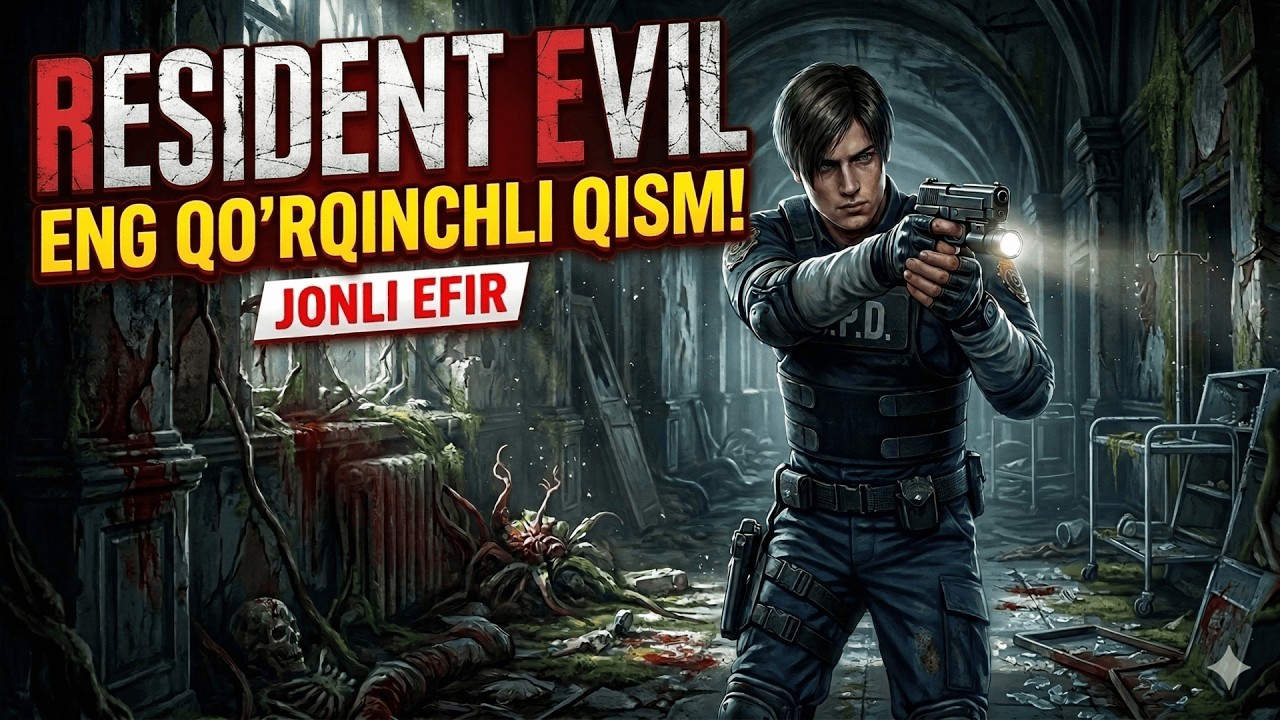 YANGI RESIDENT EVIL 9: REQUIEM - Qo'rqinchli tun! 😱(Hardcore)