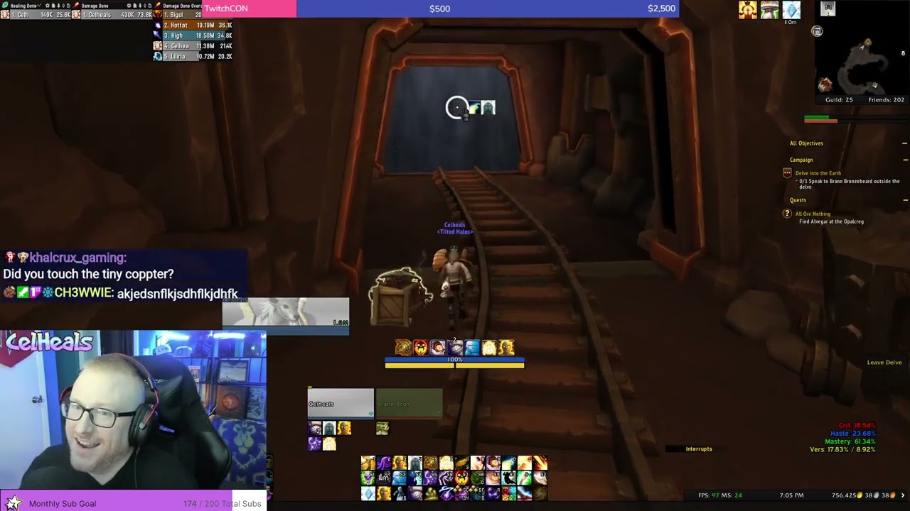 defeating the door boss | celheals on #Twitch