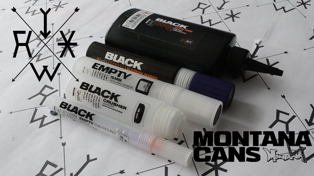 Graffiti Marker Review; Montana BLACK