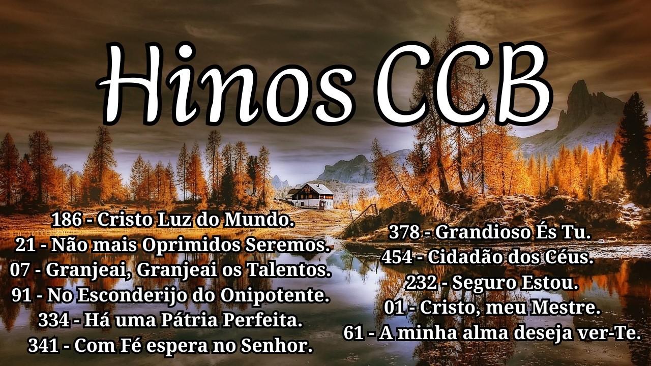 HINOS CCB - Amanhecer com Deus