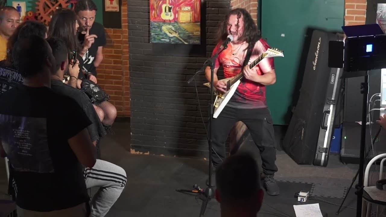 Children Of Bodom - Mask Of Sanity - Live Full Cover By Adexe (RIP Alexi Laiho)