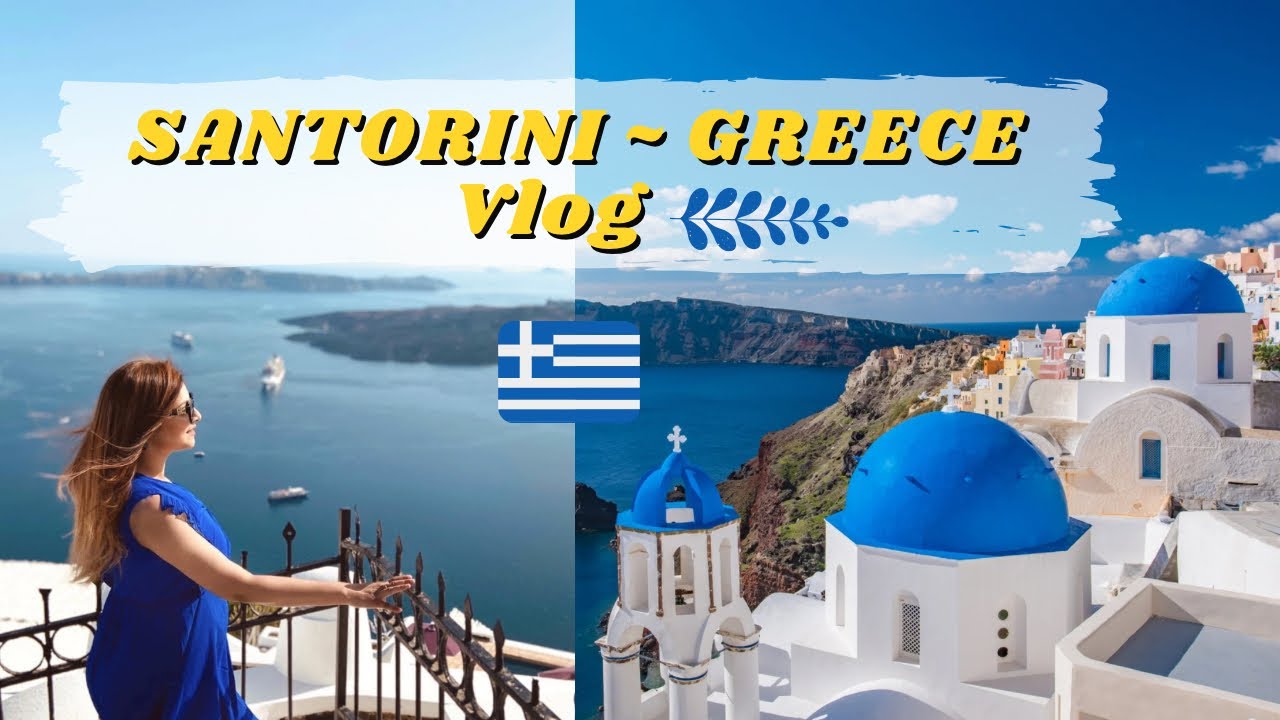 Dreamland Greeceland 🇬🇷।Santorini🧿।Germany to Greece।How was our home for three days? Travel Vlog