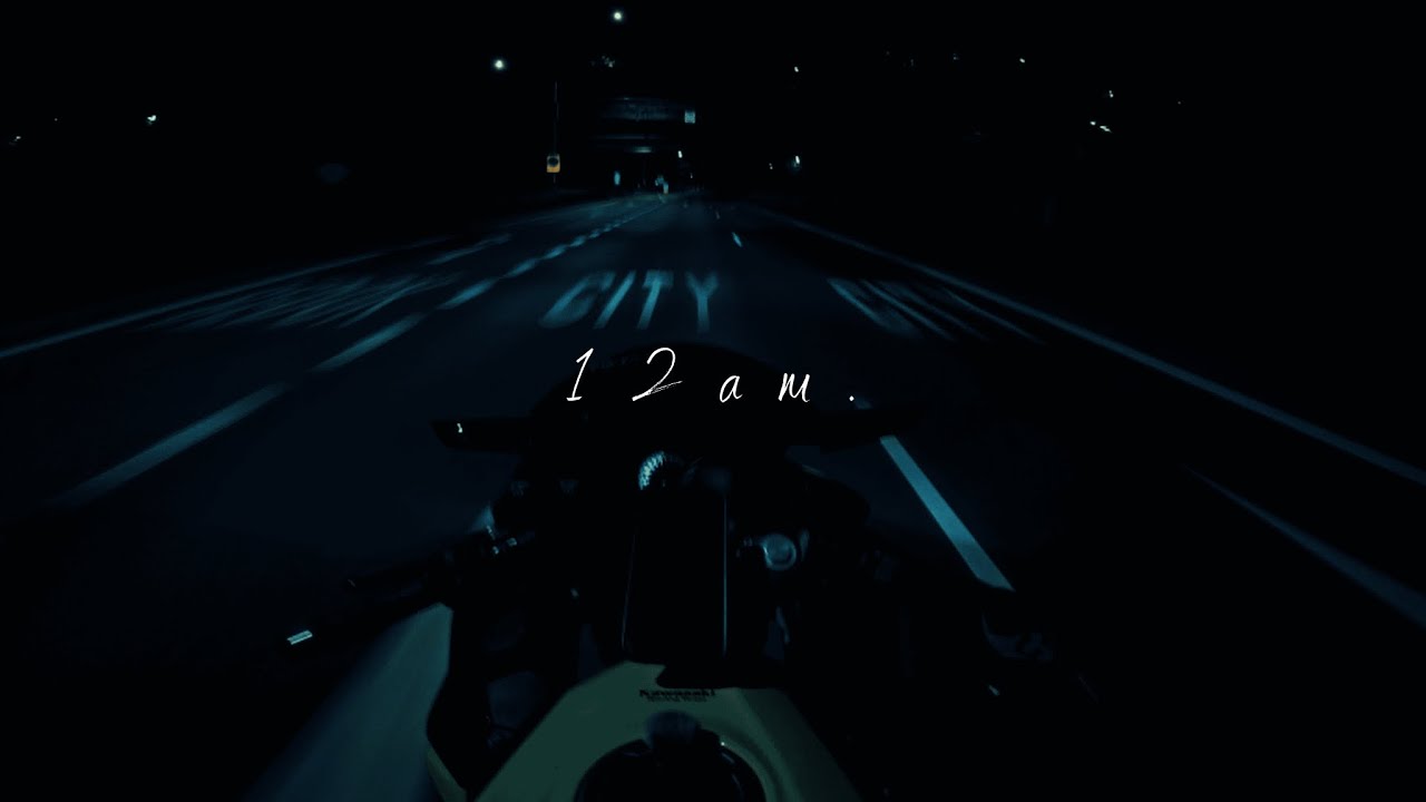 POV 12am ride 4K Kawasaki Ninja 400
