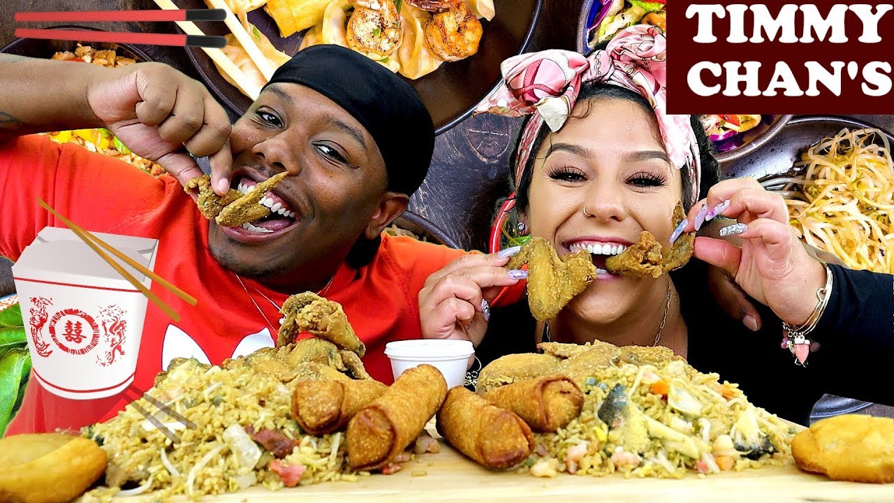 Николь впервые пробует Тимми Чана⛩️🥡