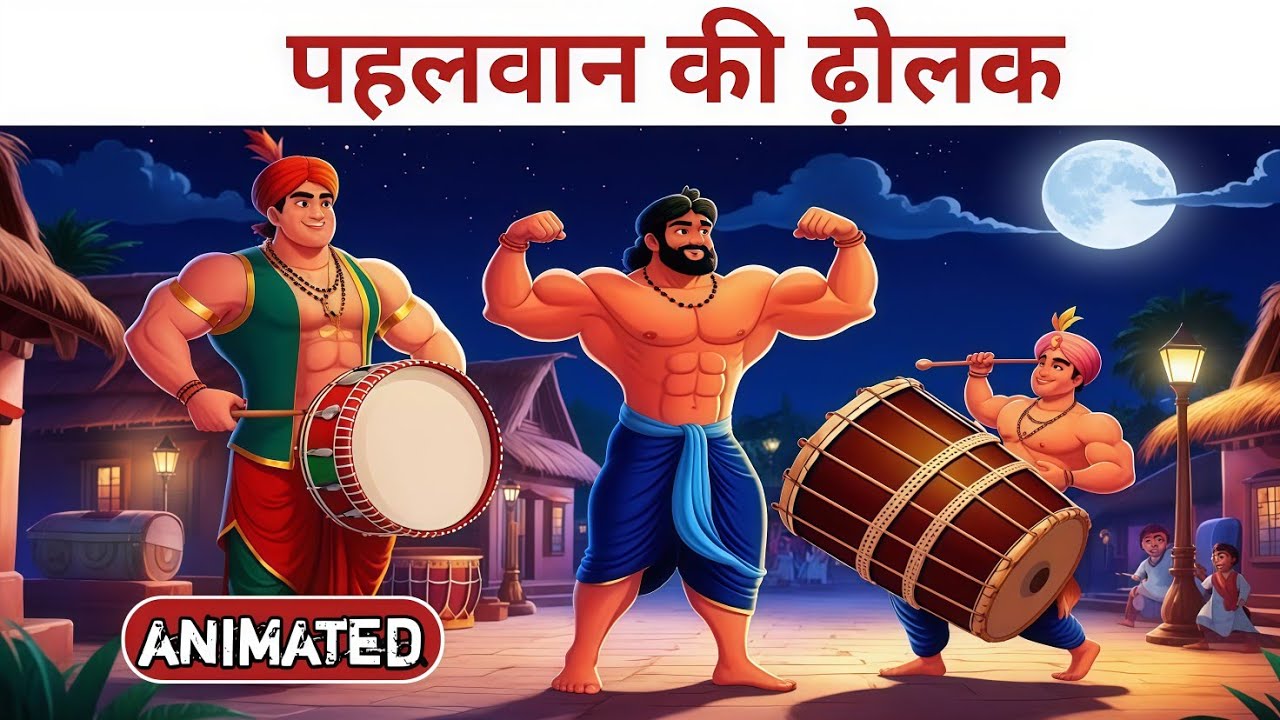 Pehlwan Ki Dholak Class 12th Hindi summary | Animation | Aroh Chapter 13