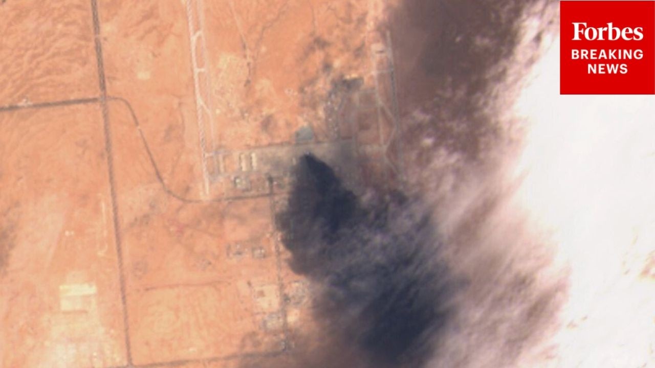 JUST IN: Satellite Photos Show Aftermath Of Iranian Attack On Base Used By US Forces In Saudi Arabia