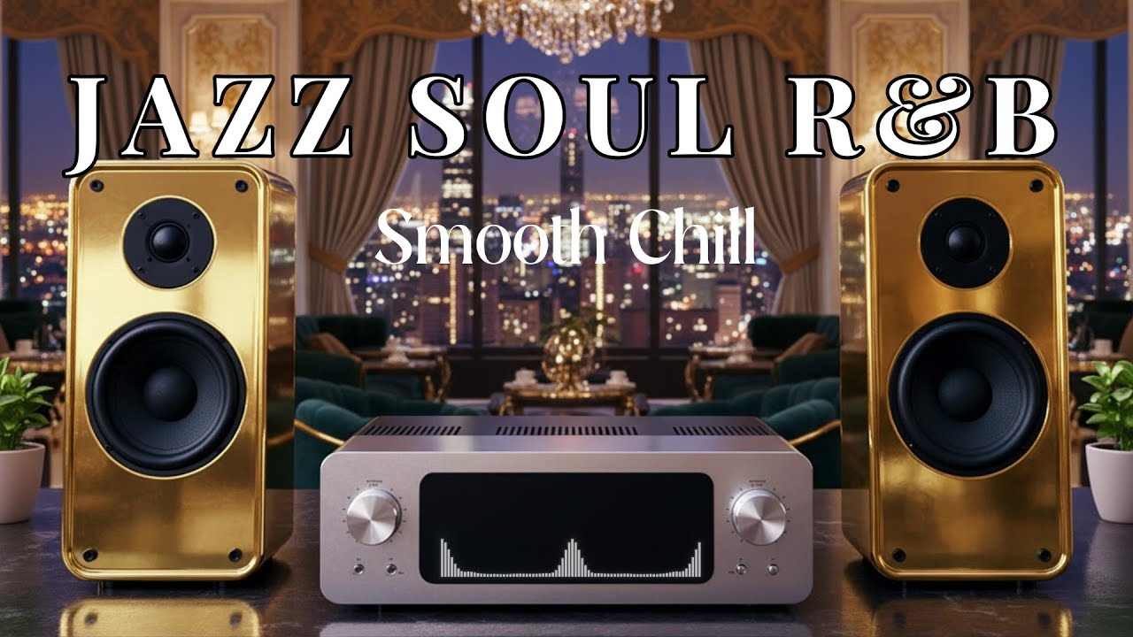 Gentle Smooth Jazz Lounge ☕ Soulful Background Music for Study & Relax