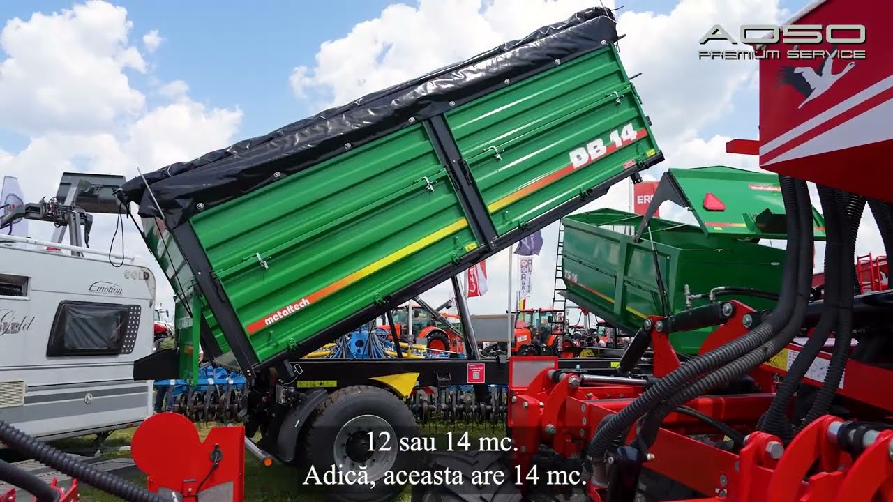 Portofoliul A050 s-a mărit cu remorci agricole pentru toate fermele