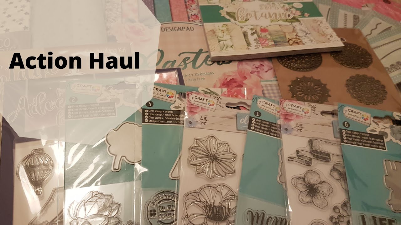 Action Haul Februar  I Neue Stanzen, Stempel und Papier