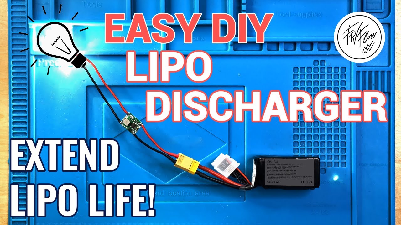 Easy DIY LIPO Discharger 4-6S | FPVFlow Tutorial