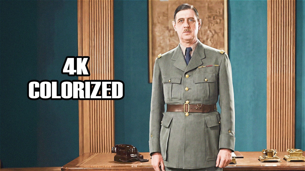 The Speech That Kept France Fighting WWII | de Gaulle (AI Reconstruction)
